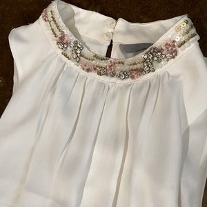 H&M Sequin High Neck Dress